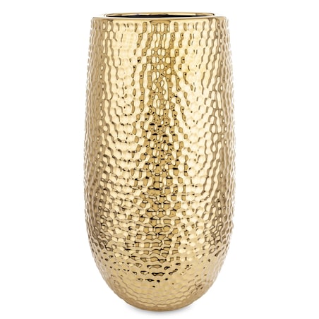 Wazon ceramiczny 31x15x15 cm SHONA-3 złoty small