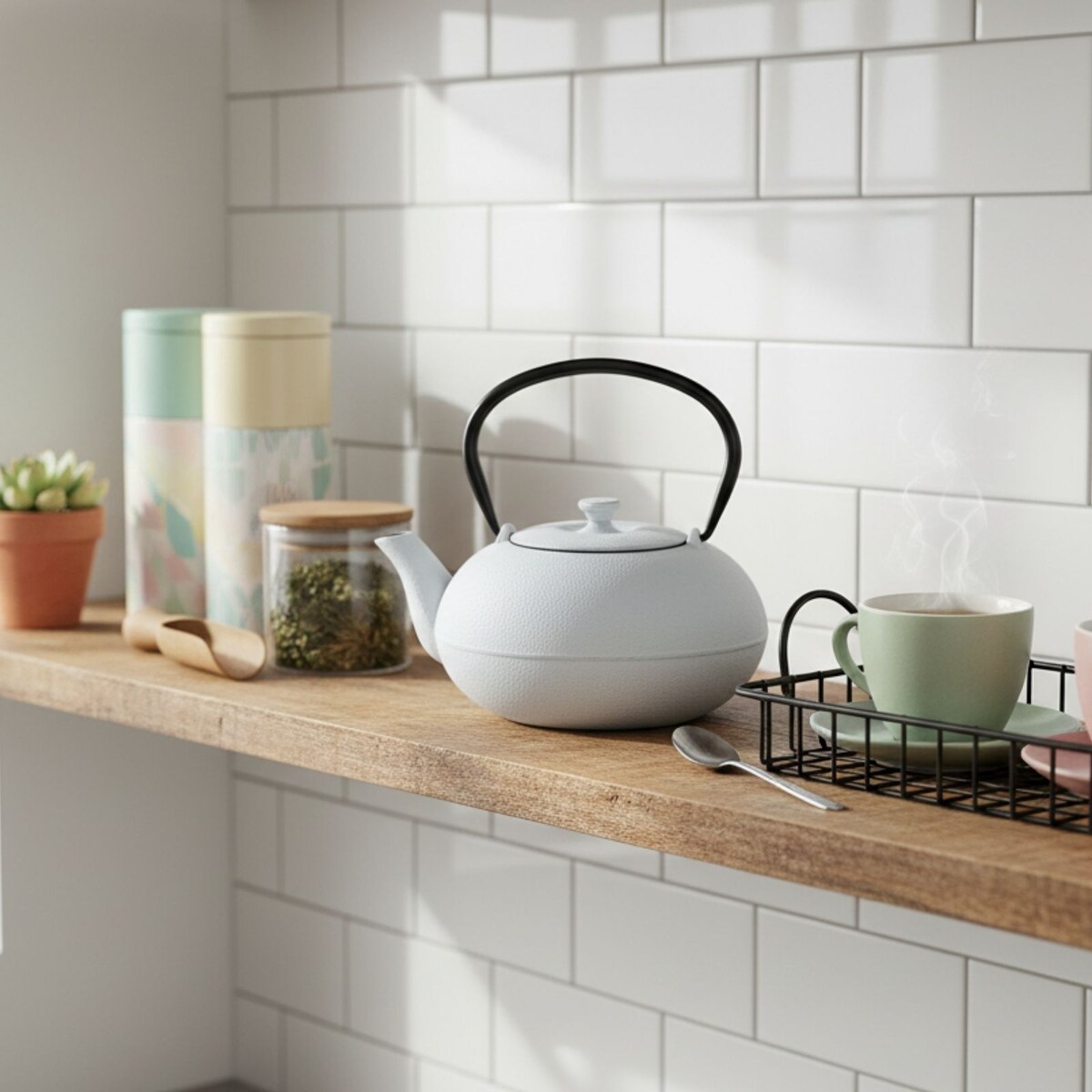 Czajnik żeliwny z zaparzaczem NOMI, 800 ml