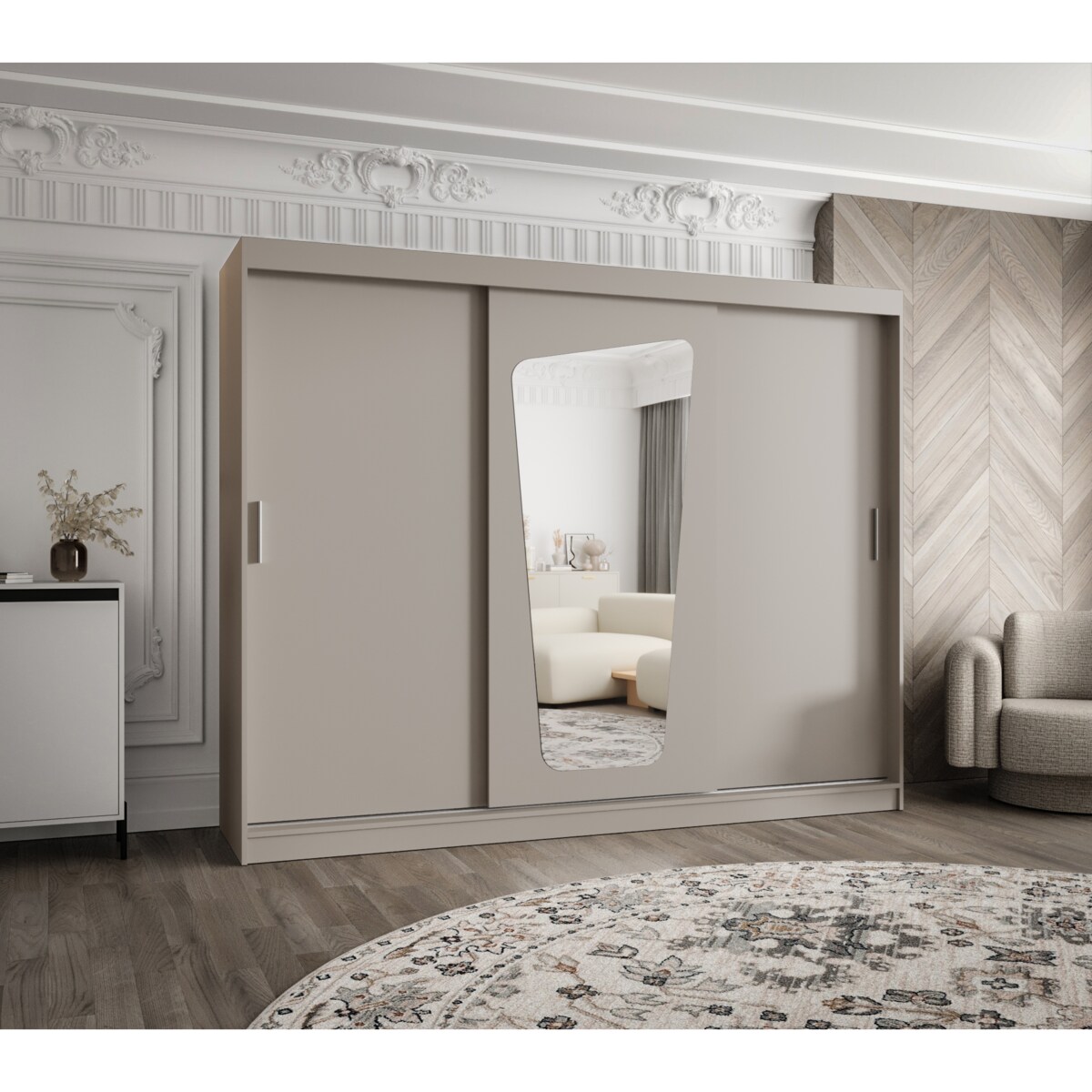 Szafa przesuwna MOKA 250 kaszmir