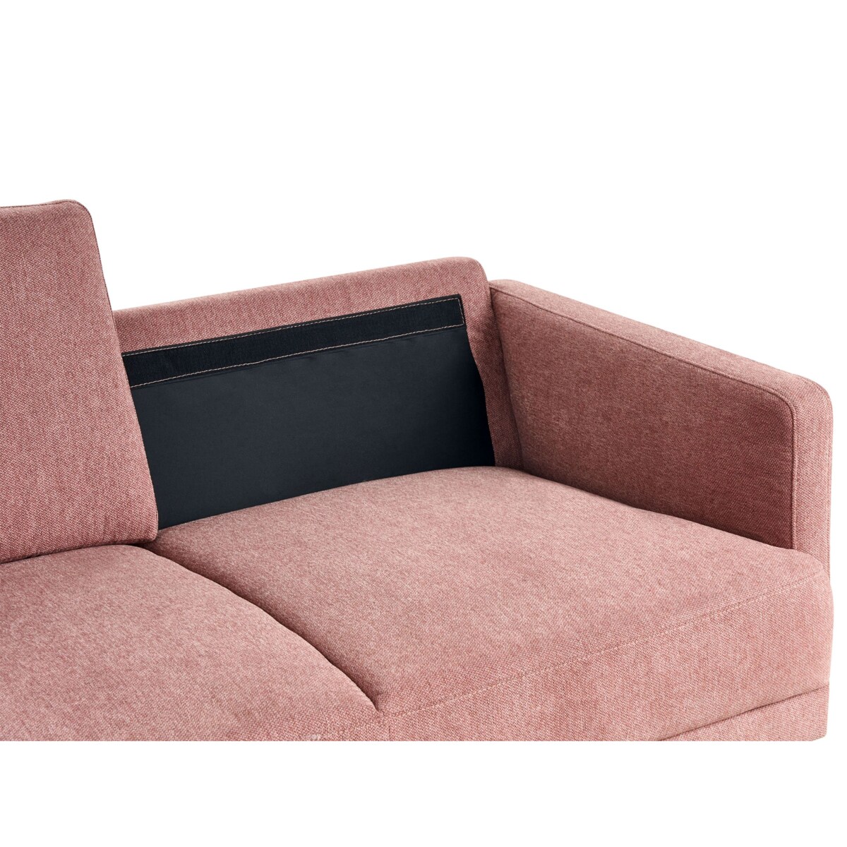 Sofa 2-osobowa różowa BREDA