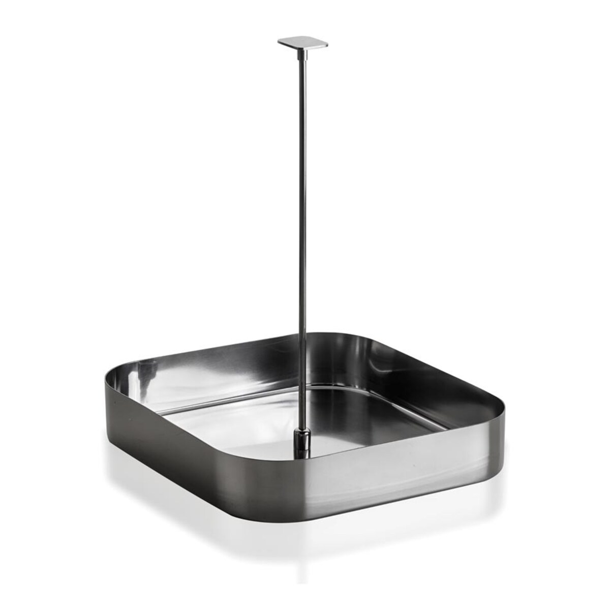 Koszyk kwadratowy z uchwytem Stile by Pininfarina, 22 cm, Mepra