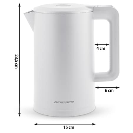 Czajnik elektryczny bezprzewodowy modny 1,7l Berdsen