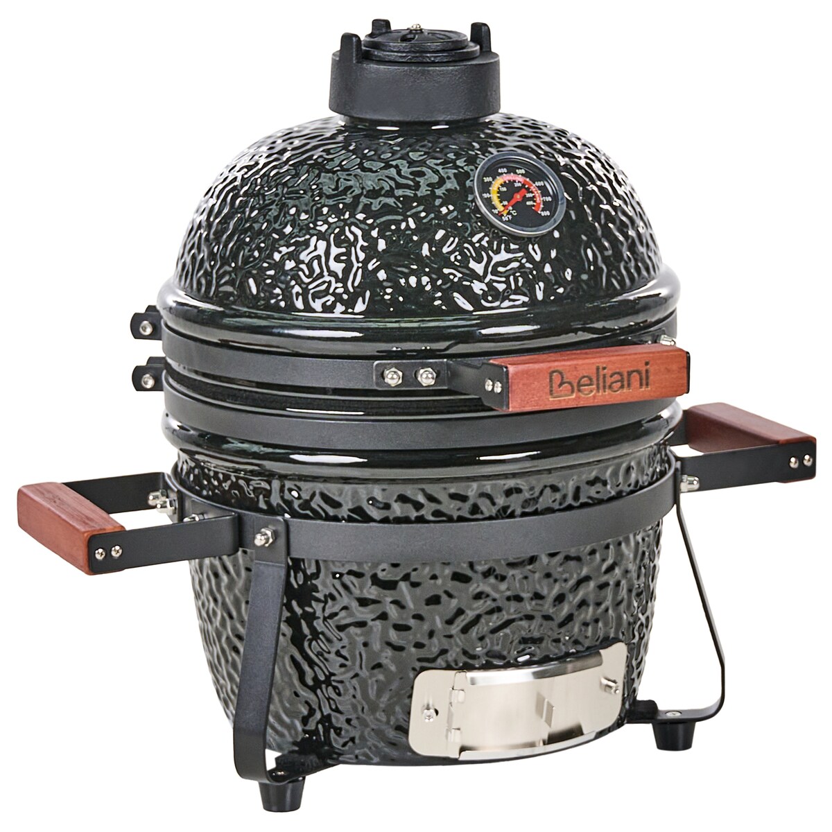Mini grill węglowy KAMADO Ceramika Czarny