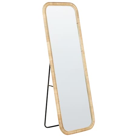 Lustro stojące 150 cm naturalne MALANGE