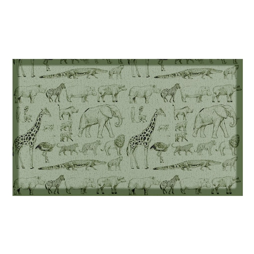 Wycieraczka Green African Animals Indoor & Outdoor (- 70 x 40 cm)