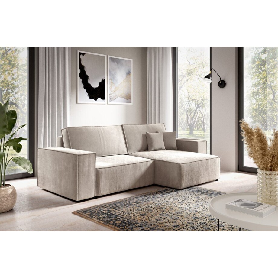 Narożnik MILLE Mini z funkcją spania Kolor: Sorriso 06