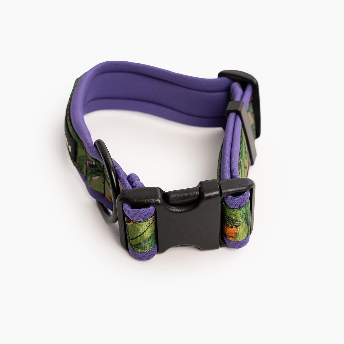 Obroża z klamrą SUPER SOFT "Bug off" - Szerokość taśmy: 38mm, Rozmiar: XL