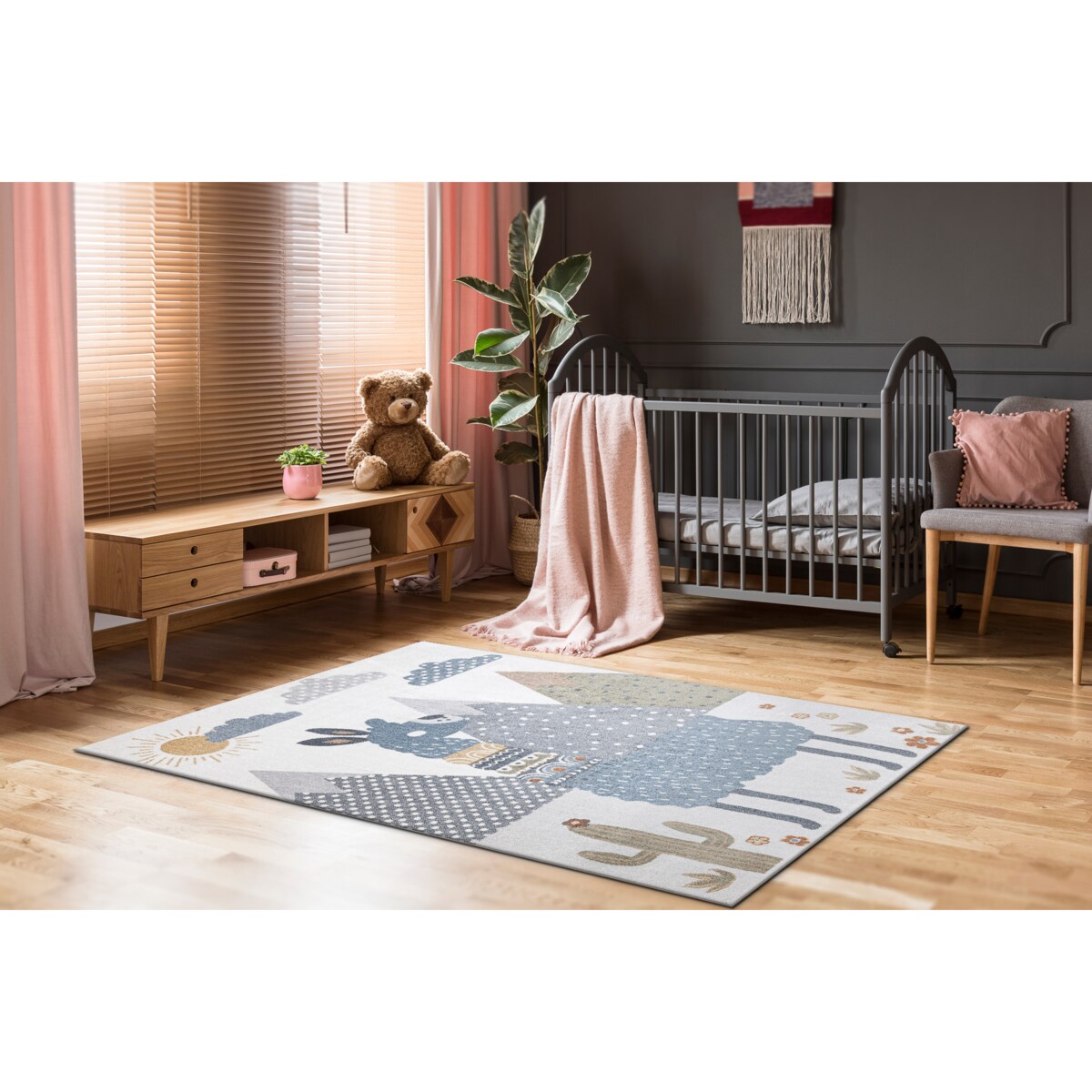 Dywan BONO 8275 Lama kremowy / jasny szary 160x220 cm