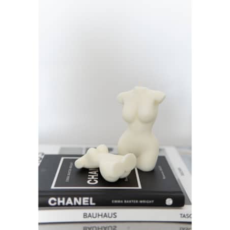 Świeca sojowa ciało kobiety Diva L, 140 g, INSPIRA