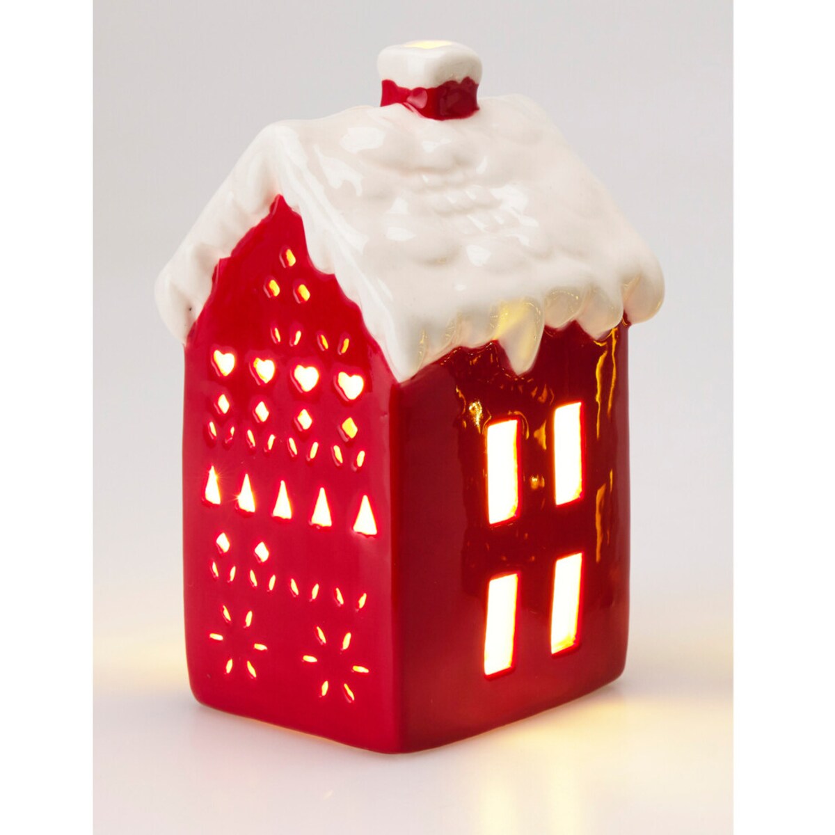 Lampka LED w kształcie domu, 13 cm