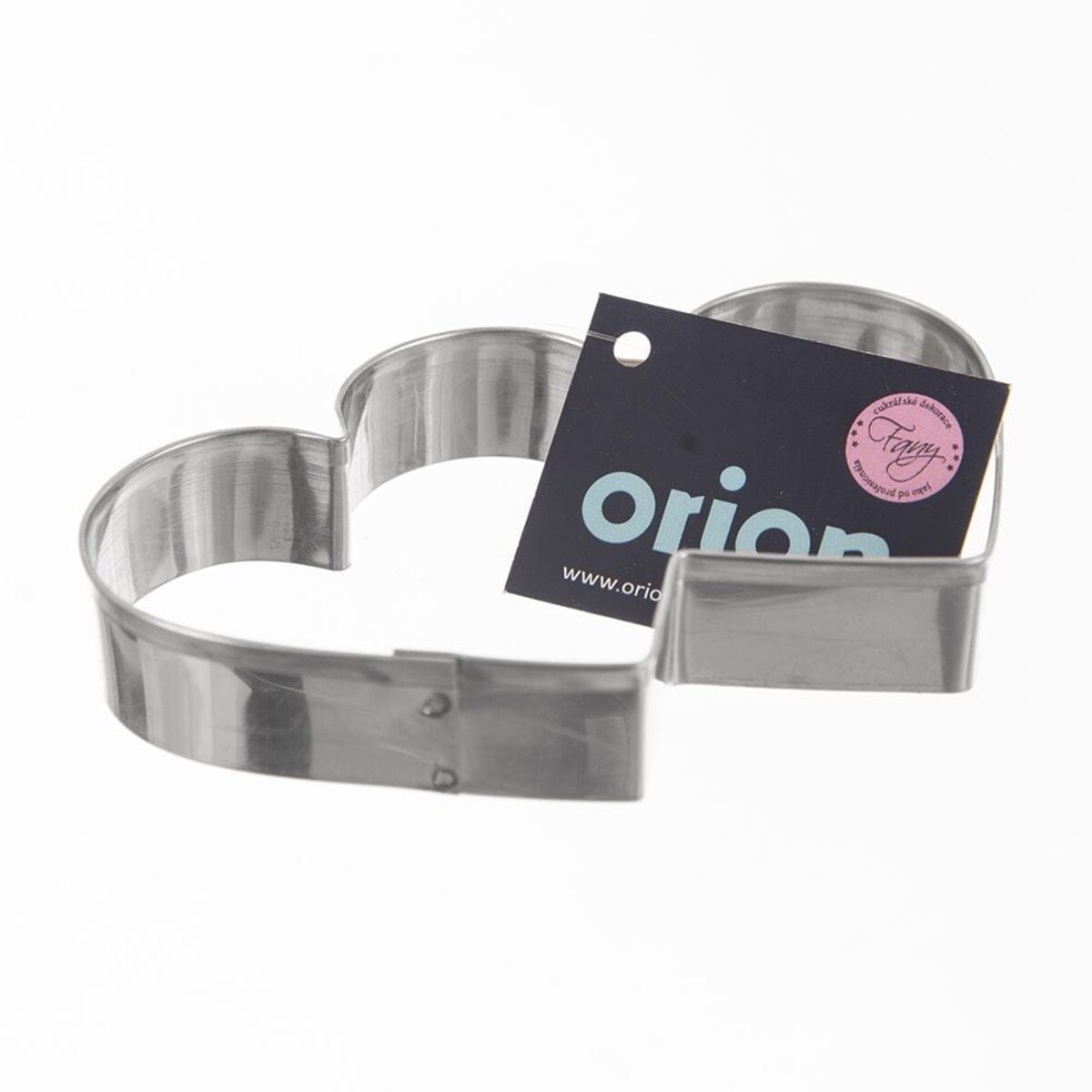 Wykrawacz Cukierniczy Stalowy Foremka do Ciastek Pierników Podwójne Serce