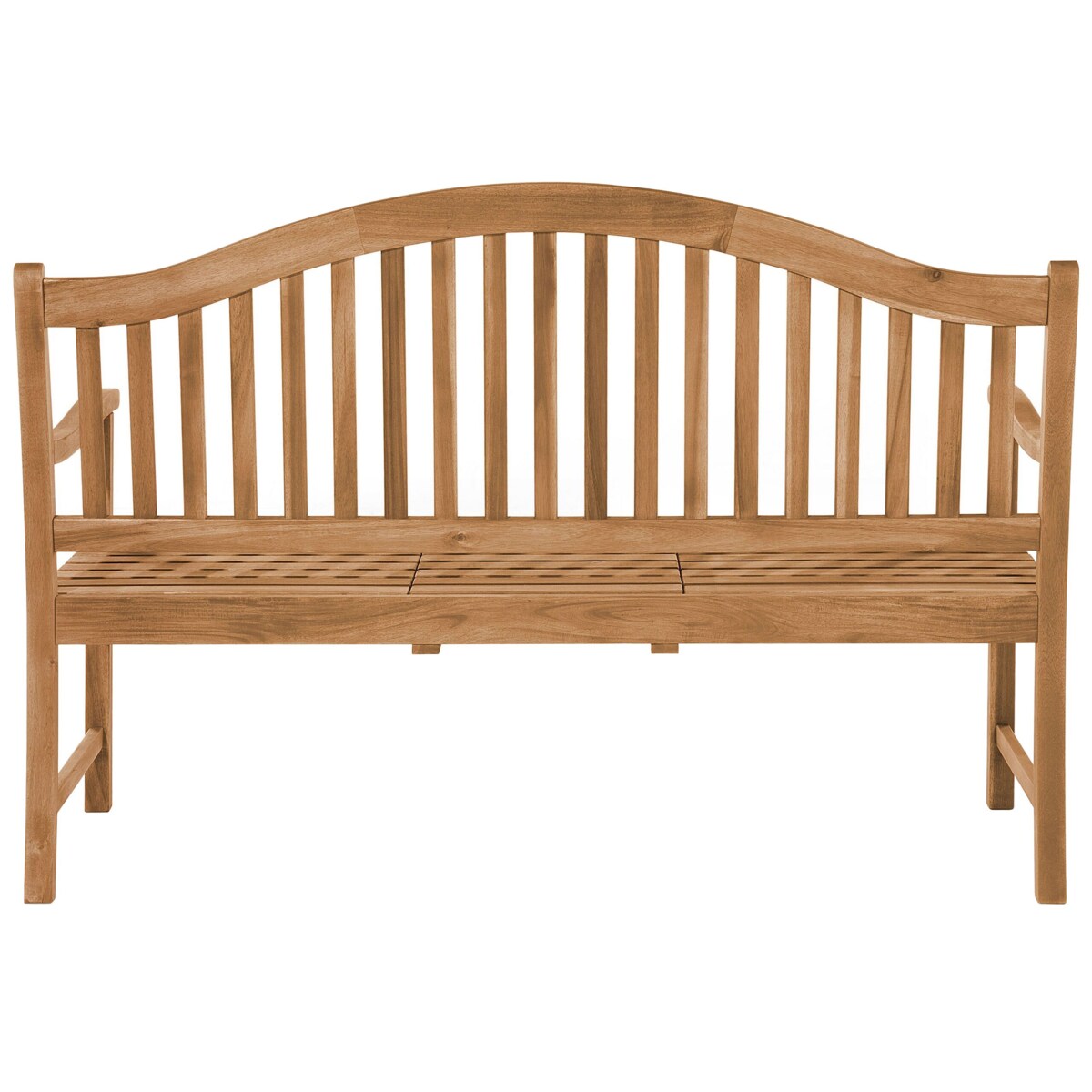 Ławka ogrodowa 150 cm drewniana z rozkładanym stolikiem HILO