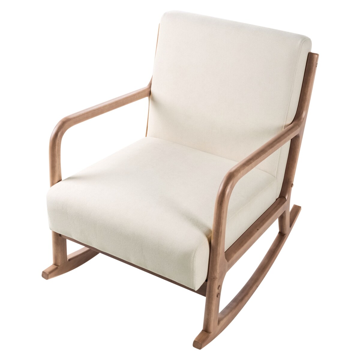 Fotel bujany SKOVDE Jasnobeżowy