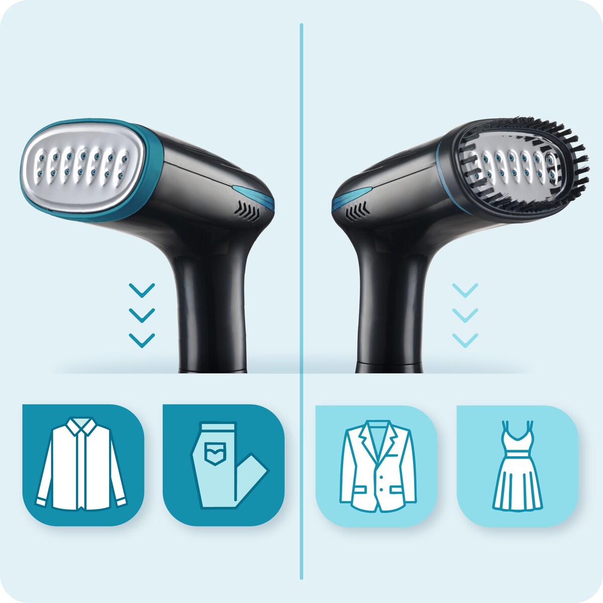 Parownica do ubrań Berdsen 1500W Steamer Żelazko parowe regulacja pary 32g/min