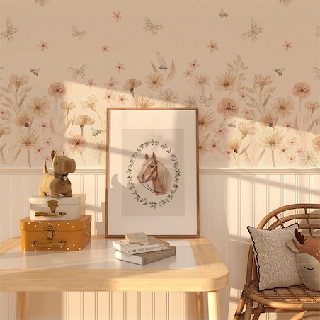 Plakat dla dzieci Koń Palomino 50x70