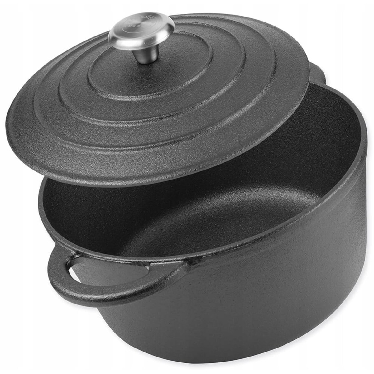 Garnek żeliwny ciężki żeliwo 26cm 4.8L ROSSNER