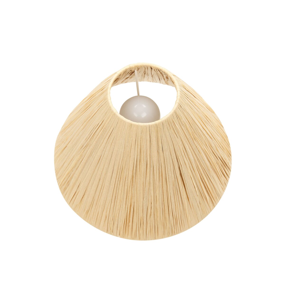 Lampa stołowa ceramiczna biała BARBAS