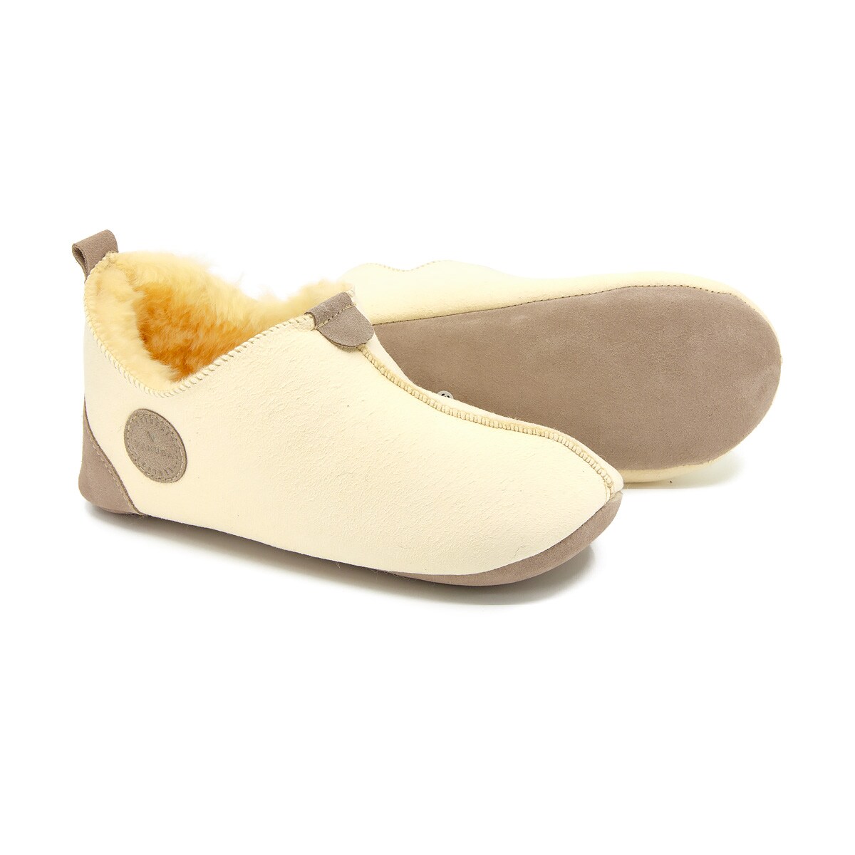 KAPCIE DAMSKIE OXFORD RELUGAN ŻÓŁTE 42