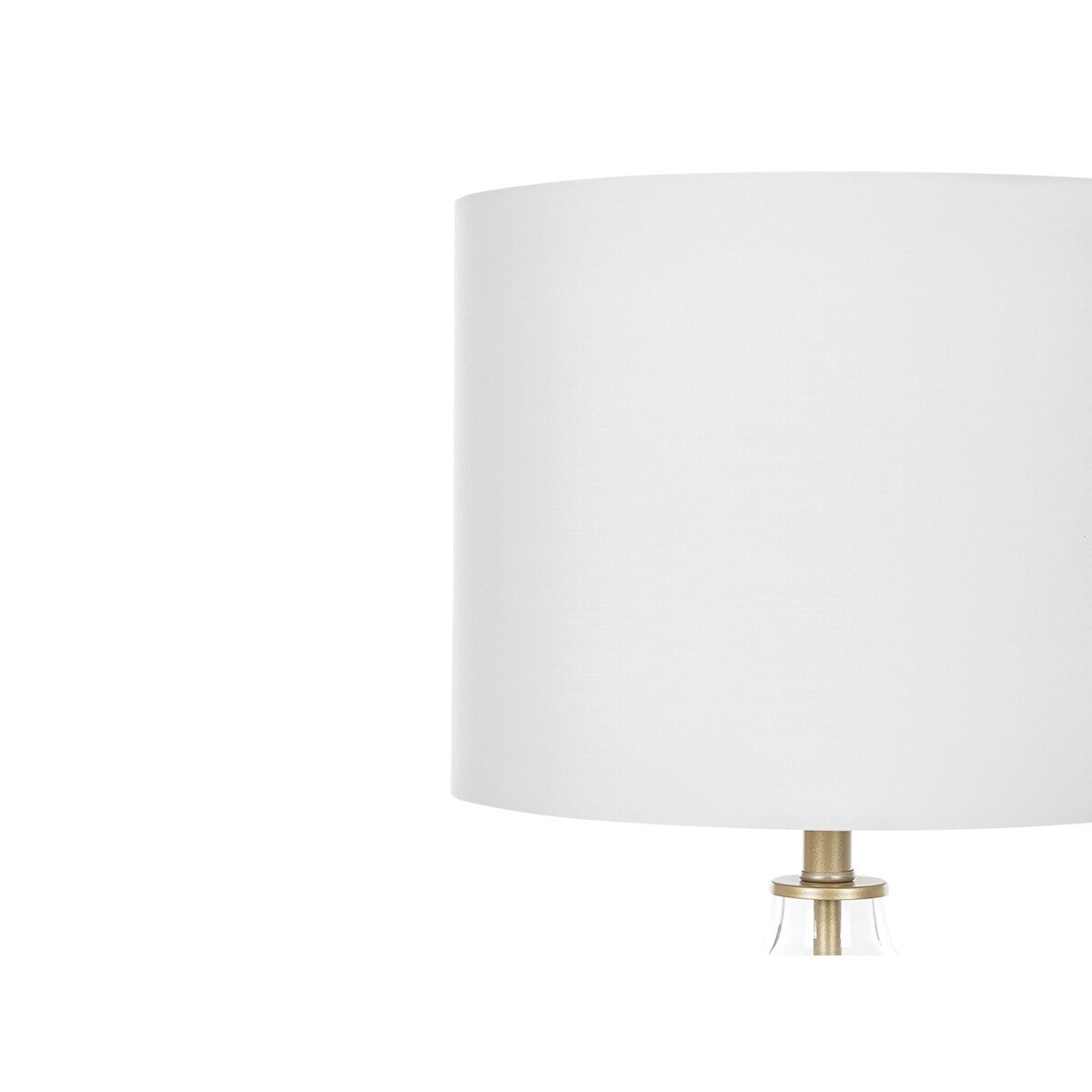 Lampa stołowa złota z białym OKARI