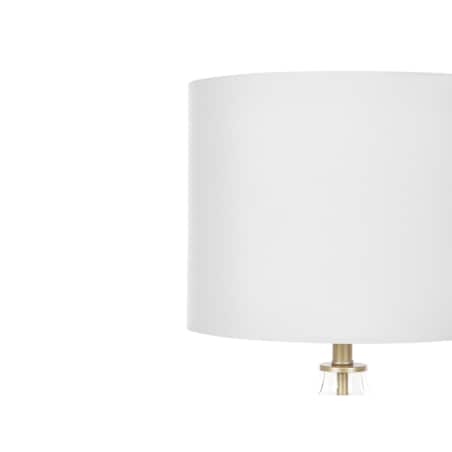 Lampa stołowa złota z białym OKARI