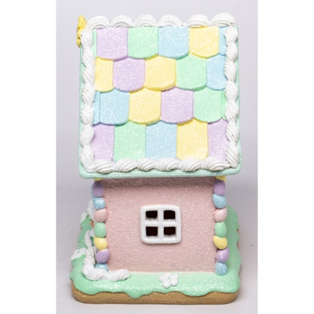 Dekoracja - wielkanocny domek LED 16x13x10 cm PASQUA