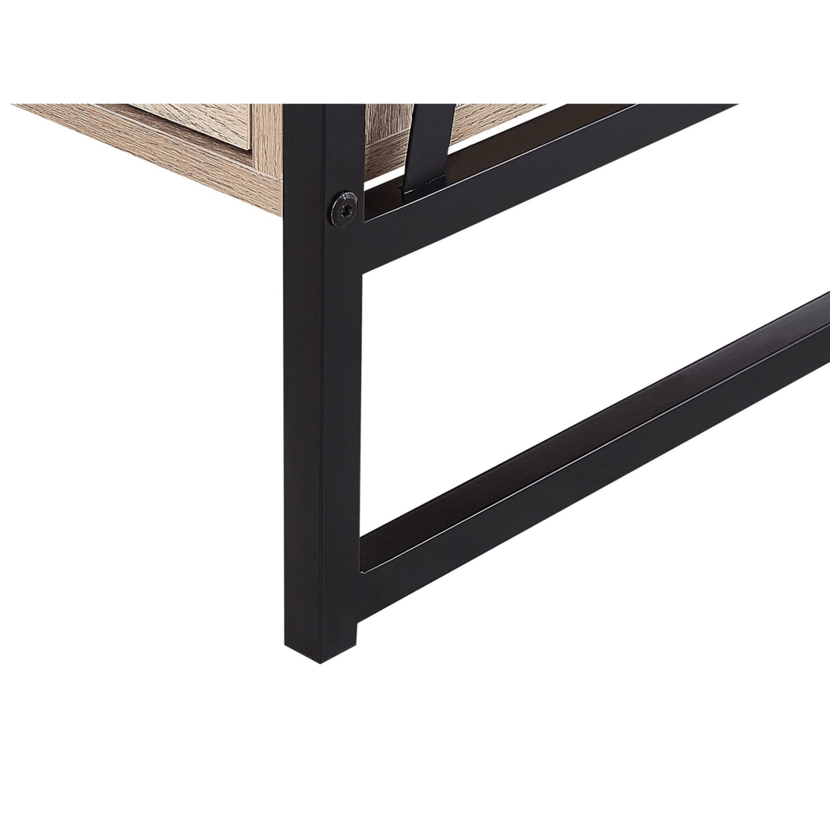 Regał 3 półki jasne drewno KEENE