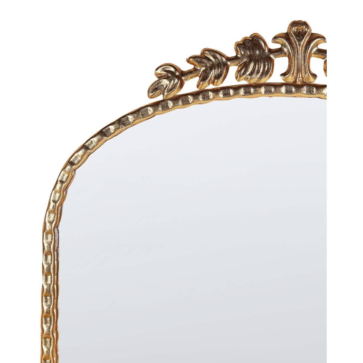 Lustro ścienne LIVRY 51 cm 114 cm Metal Złoty