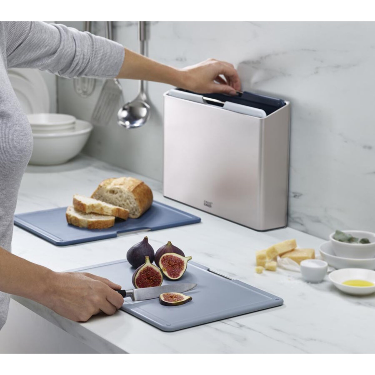 Zestaw 4 desek do krojenia L Folio Sky, Joseph Joseph