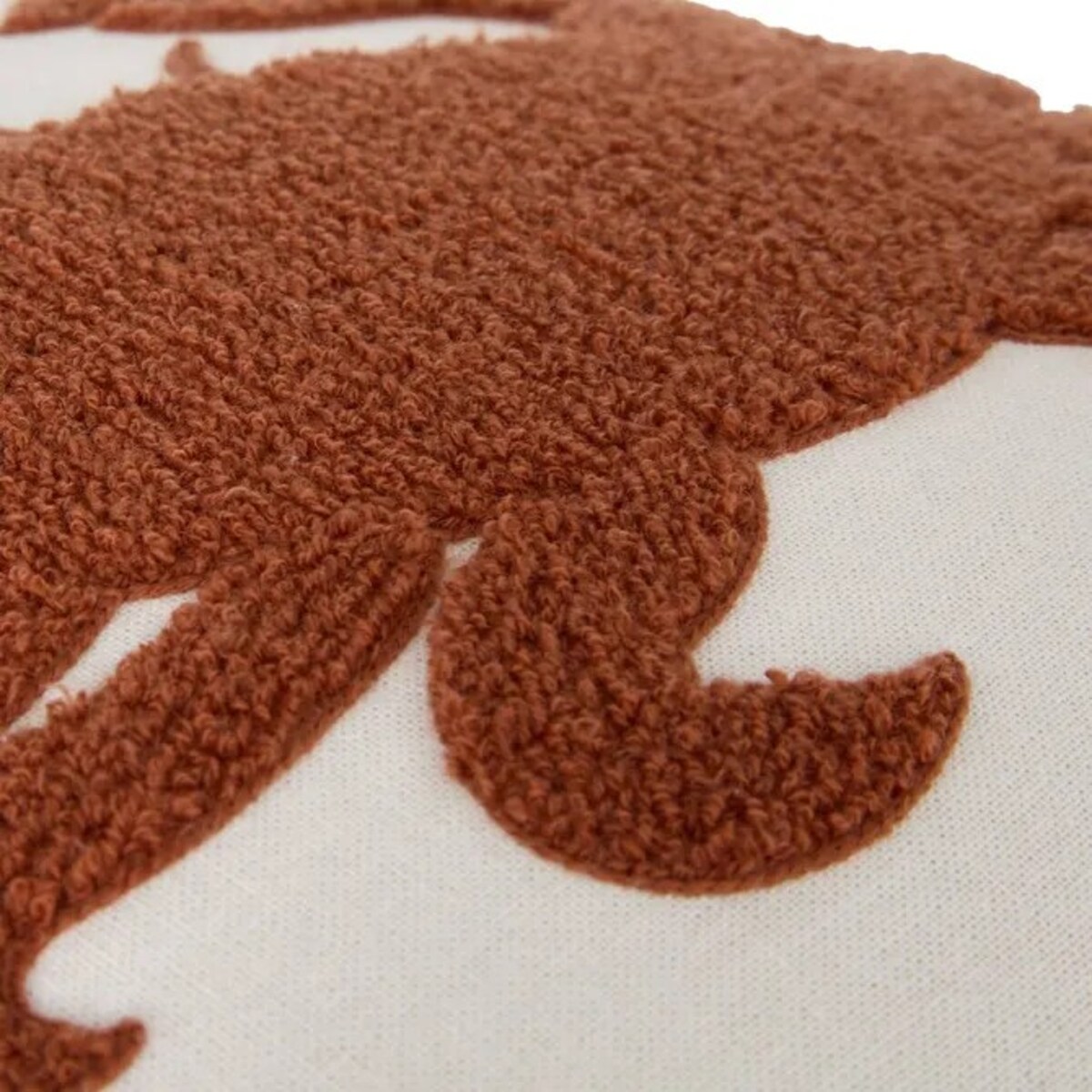 Poduszka dekoracyjna haftowana Oceania 45x45cm biała