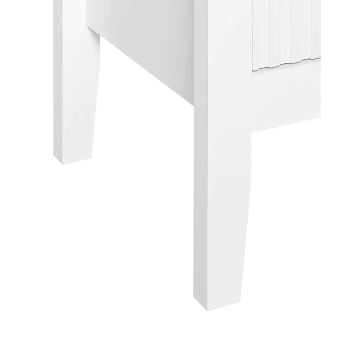 Szafka nocna 2 szuflady Biały ASSISI