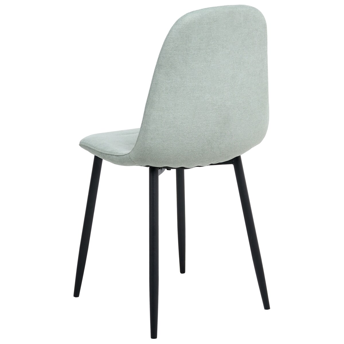 Zestaw 4 krzeseł do jadalni CRANDALL Jasnozielony