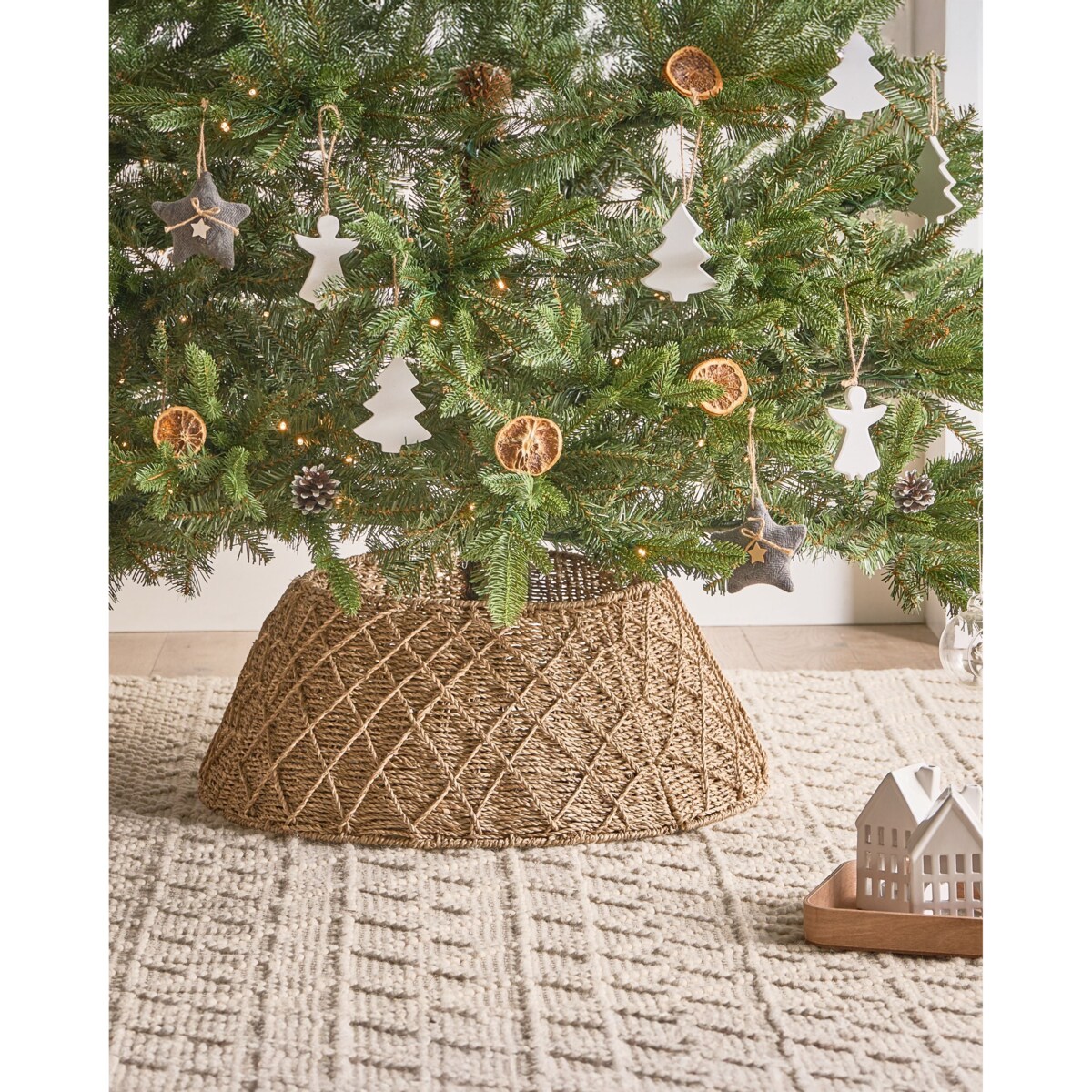 Osłonka pod choinkę VUOTSO 53 cm Naturalny