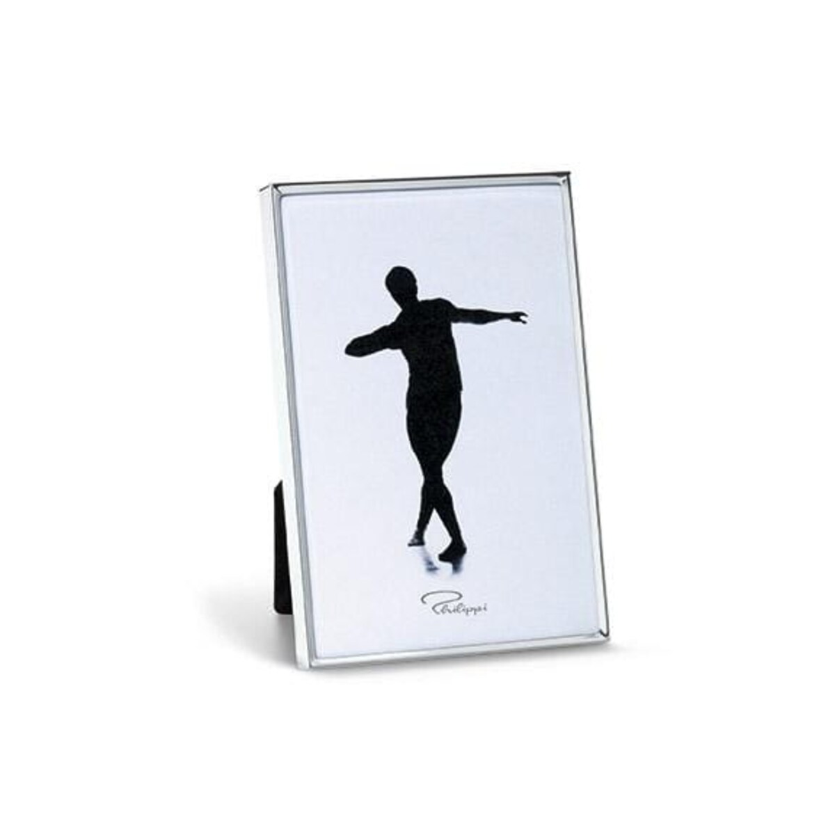 Ramka na zdjęcie PABLO - nikiel polerowany, 15x10 cm