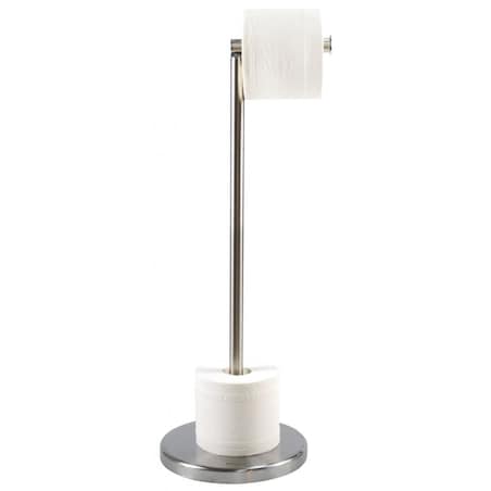 Stojak na papier toaletowy KLAUSBERG srebrny błyszczący
