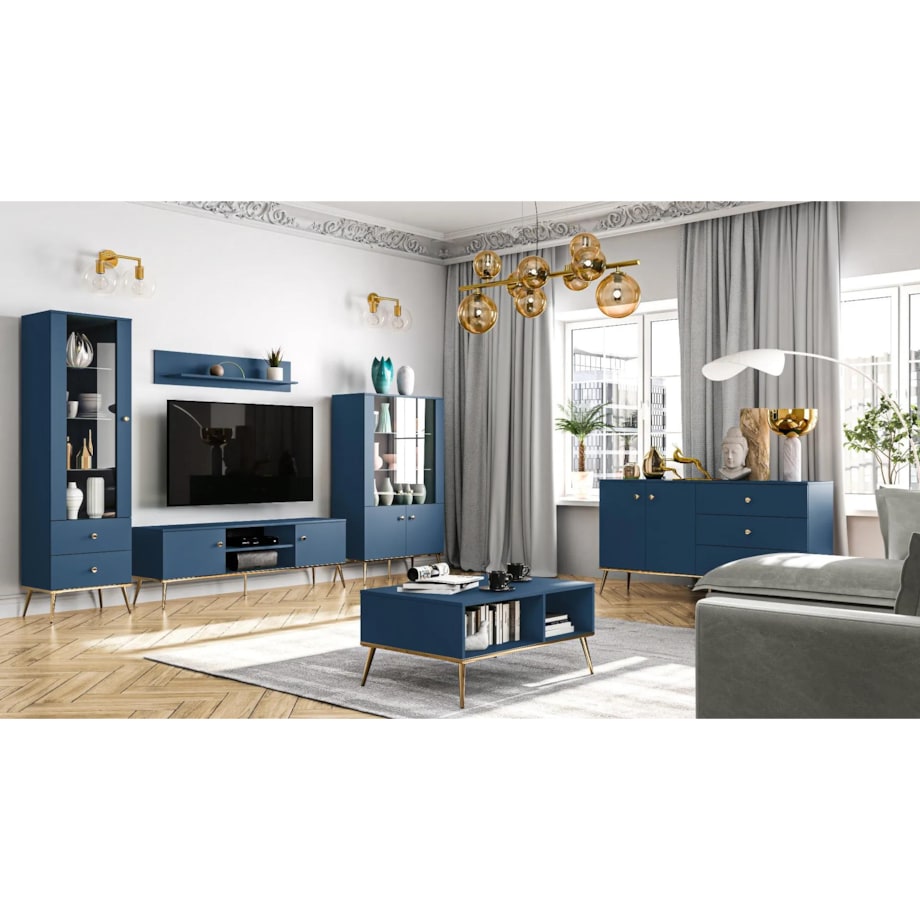 Ława BLU 90x60 granatowa