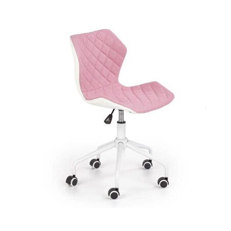 Fotel dla dziecka MATRIX 3 różowy/biały