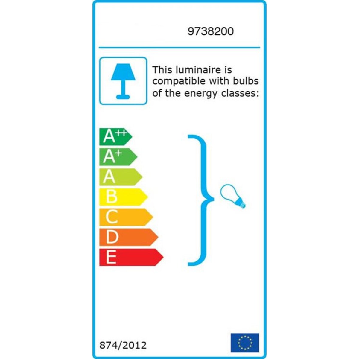 Ścienna LAMPA loftowa AHIGAL LE41849 Luces Exclusivas szklana OPRAWA kinkiet antyczny złoty