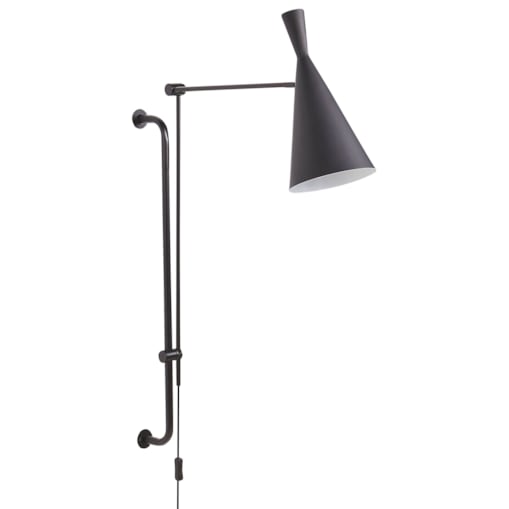 Lampa ścienna MARISA Regulowana Metal Czarny