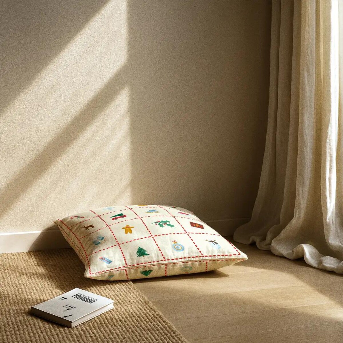 Poduszka świąteczna -Kalendarz