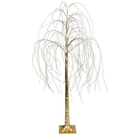 Dekoracja ogrodowa LED BALIONI Drzewko 180 cm Złoty