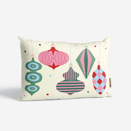 Poduszka świąteczna - Bombki 40x60 cm