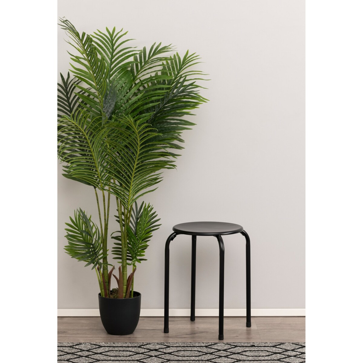 Metalowy taboret, Ø 30 cm