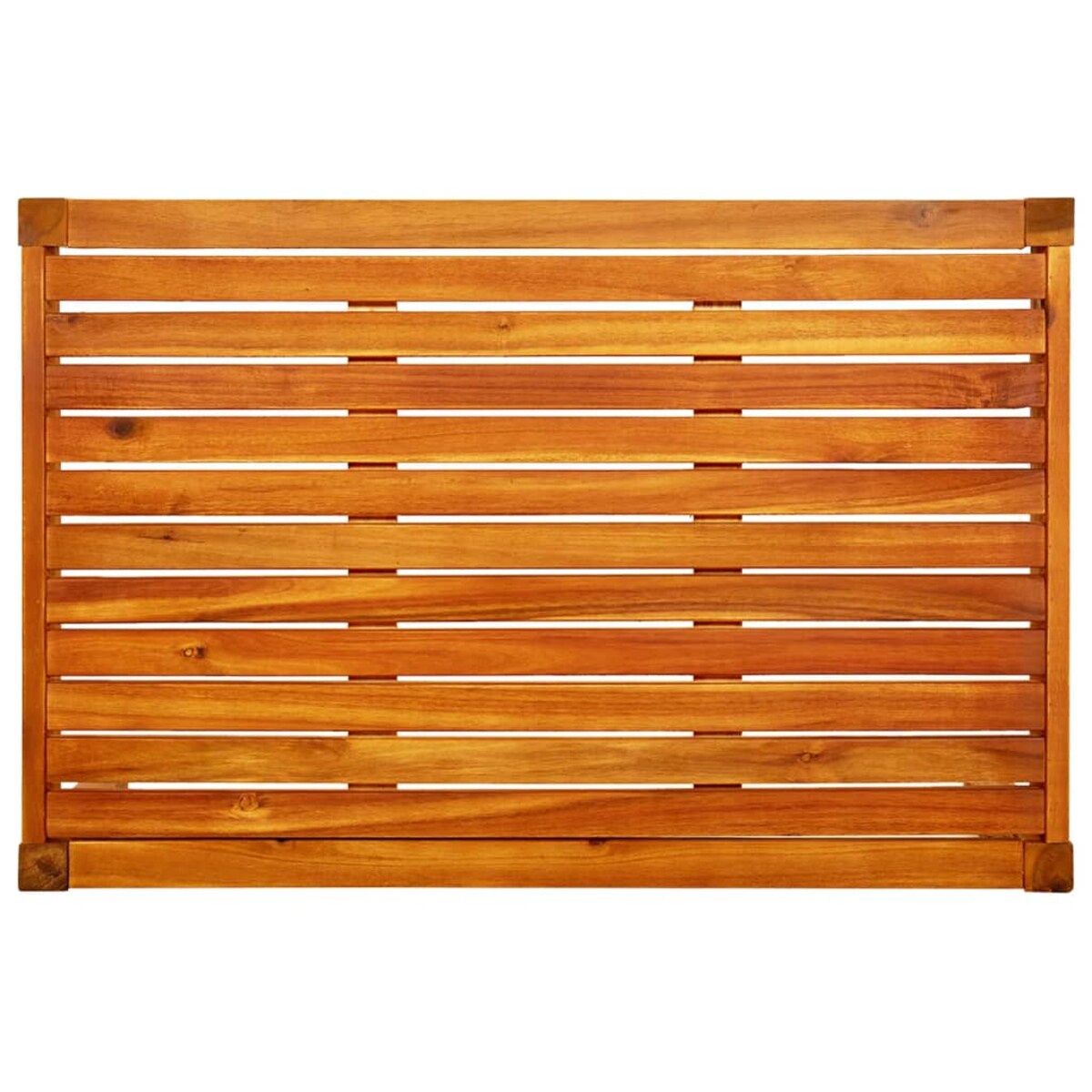 vidaXL Stolik ogrodowy, 85x57x29 cm, lite drewno akacjowe