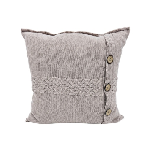 Poszewka dzianinowa na poduszkę z wełny Merino 45x45 cm – FLORENCE NUDE
