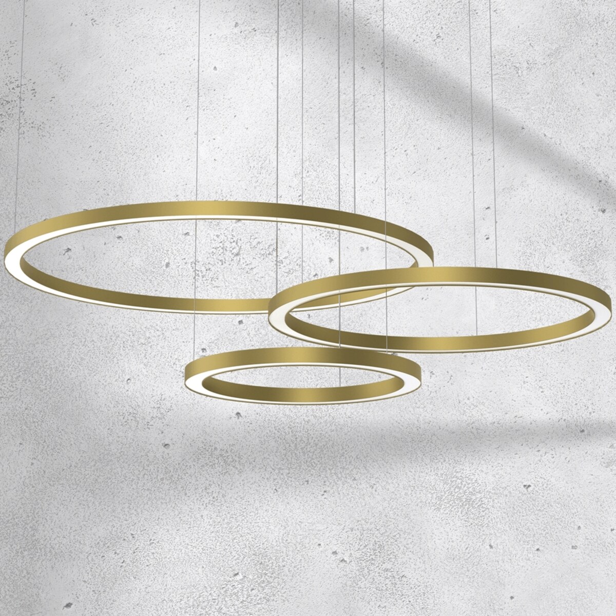 Lampa wisząca Galaxia ML8790 LED 85W nad stół złota