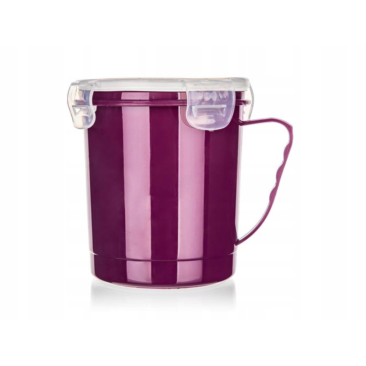 KUBEK PLASTIKOWY HERMETYCZNY na zupę jedzenie do odgrzewania pracy 700ml