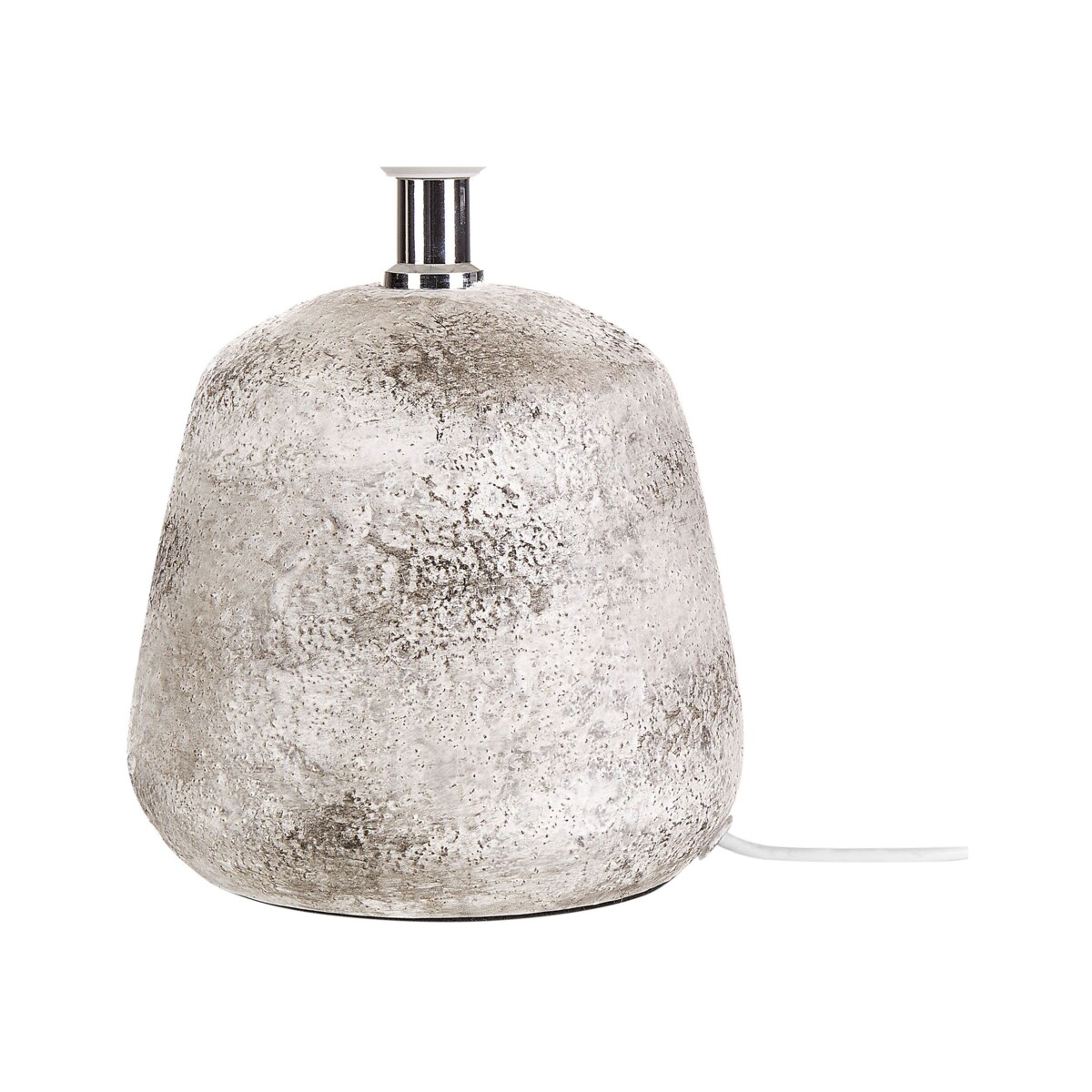 Zestaw 2 lampek nocnych ceramicznych biały ZEYI