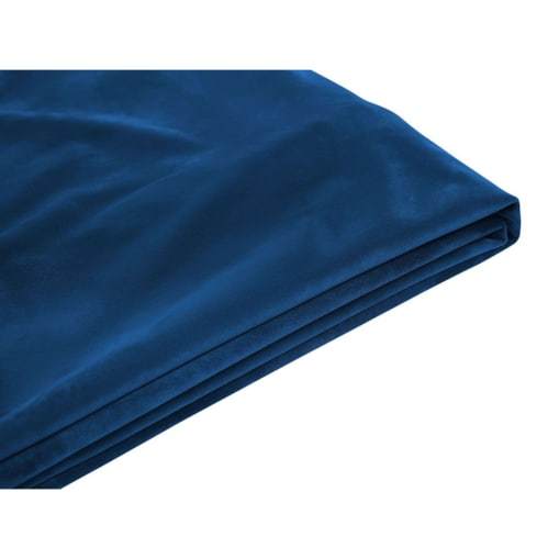 Wymienne obicie do łóżka 160 x 200 cm niebieskie FITOU