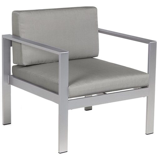 Fotel ogrodowy SALERNO Metal Ciemnoszary