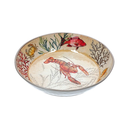 Miska do spaghetti z melaminy Sea Life - 37 cm